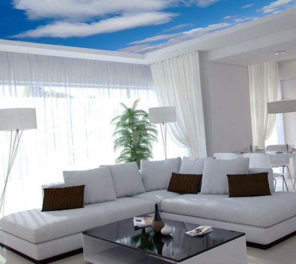 Небо с облаками