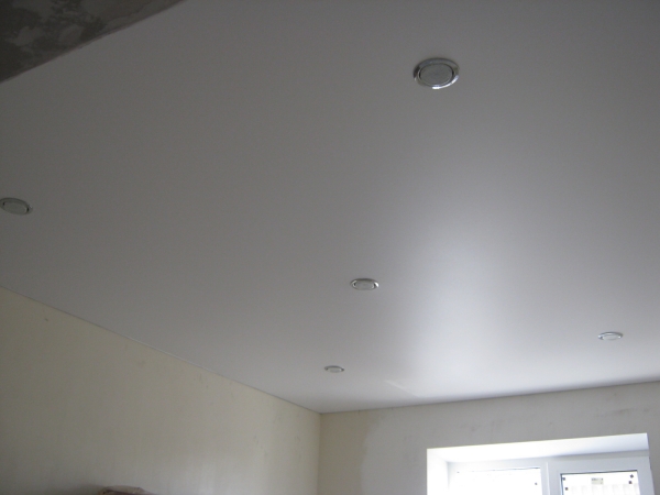 Фотографии тканевых потолков