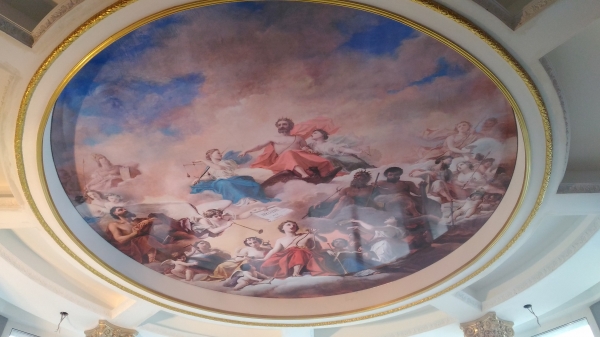 Фотографии потолков с фотопечатью