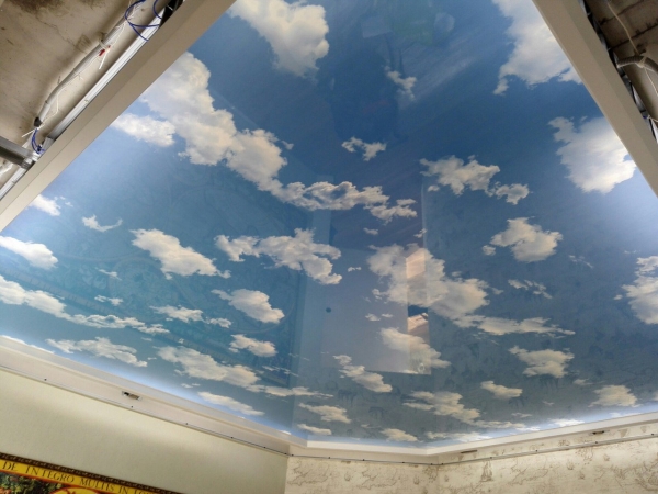 Небо с облаками