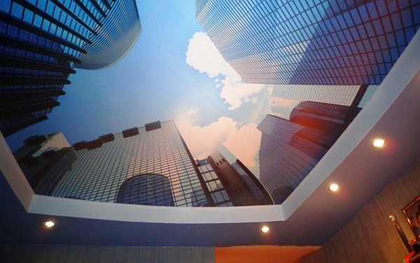 3D натяжные потолки