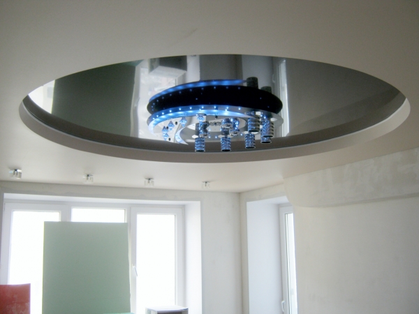 Фотографии потолков в Гостиную