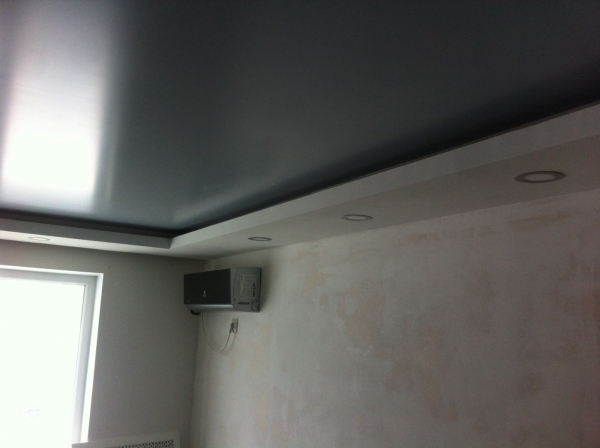 Фотографии сатиновых потолков